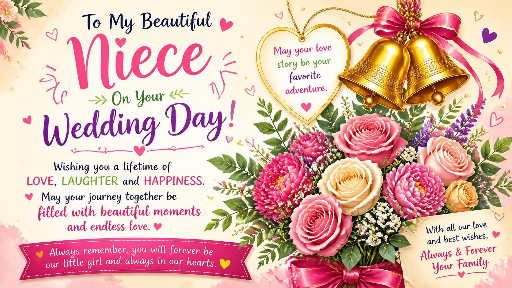 wedding wishes for niece